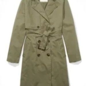 Double-Breasted Trench Coat Lattlier